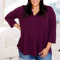 So Outstanding Top in Dark Magenta - 1985 the VAULT Boutique