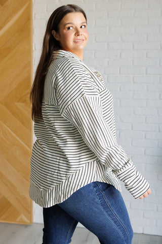 Striped Serendipity Pullover - 1985 the VAULT Boutique