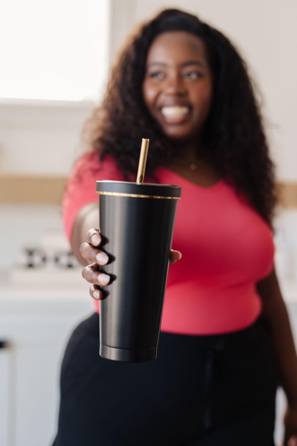 Total Eclipse Tumbler in Black - Happily Ever Atchison Shop Co.