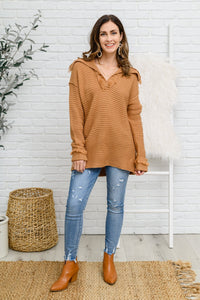 Travel Far & Wide Sweater in Taupe - Happily Ever Atchison Shop Co.