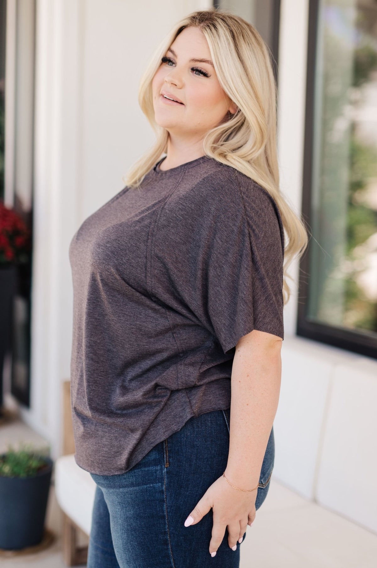 Tried And True Slouchy Tee - Happily Ever Atchison Shop Co.