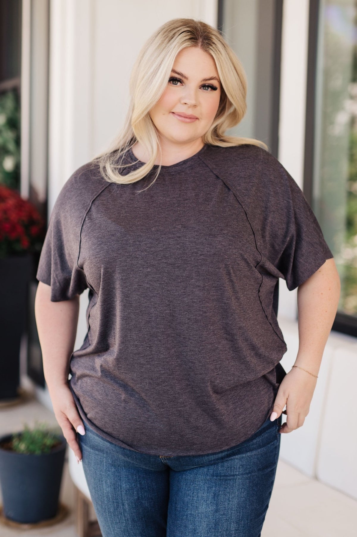 Tried And True Slouchy Tee - Happily Ever Atchison Shop Co.