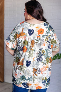 Truly Paradise Dolman Sleeve Blouse - Happily Ever Atchison Shop Co.