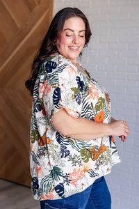 Truly Paradise Dolman Sleeve Blouse - Happily Ever Atchison Shop Co.