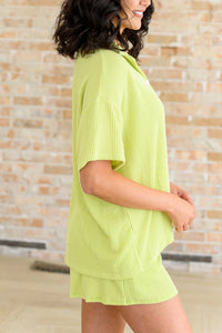 Two's Company Ribbed Button Down - Happily Ever Atchison Shop Co.