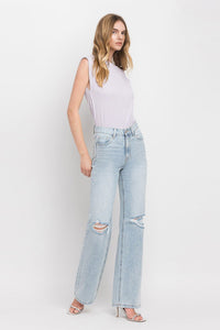 Vervet by Flying Monkey 90'S Vintage Super High Rise Flare Jeans - Happily Ever Atchison Shop Co.