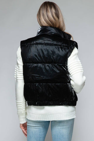 Snobbish Fine Fur Lining Quilted Vest - 1985 the VAULT Boutique