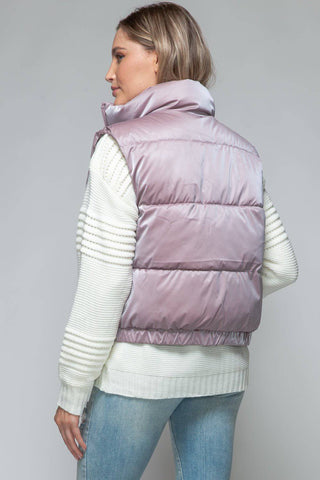 Snobbish Fine Fur Lining Quilted Vest - 1985 the VAULT Boutique