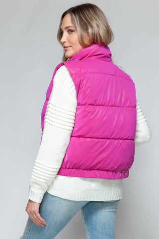 Snobbish Fine Fur Lining Quilted Vest - 1985 the VAULT Boutique