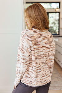 Wait A Minute Melange Sweater - Happily Ever Atchison Shop Co.