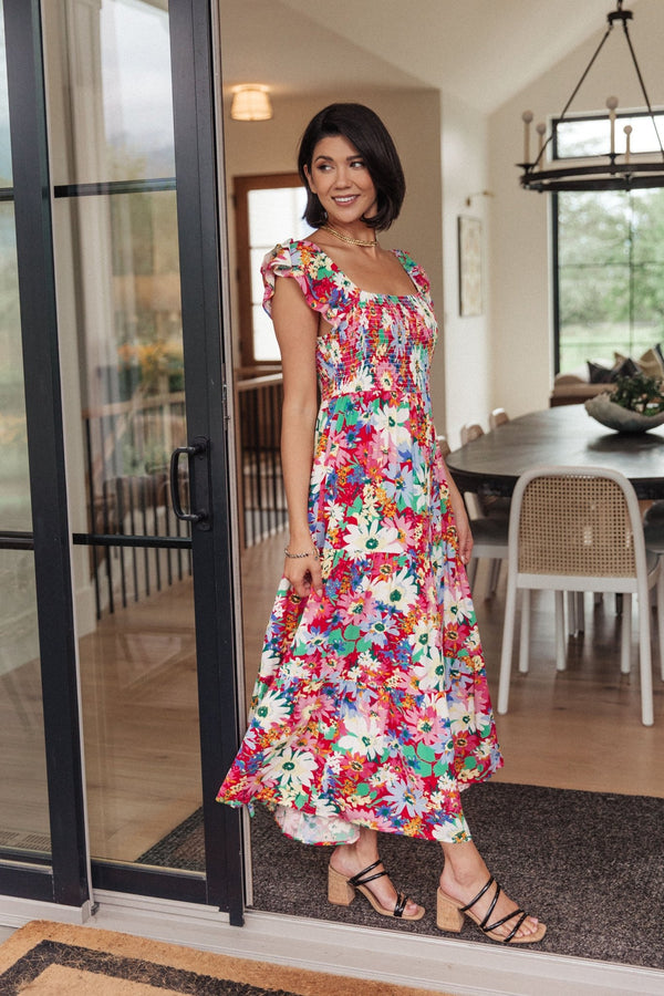 Walk in the Flowers Maxi Dress - Happily Ever Atchison Shop Co.