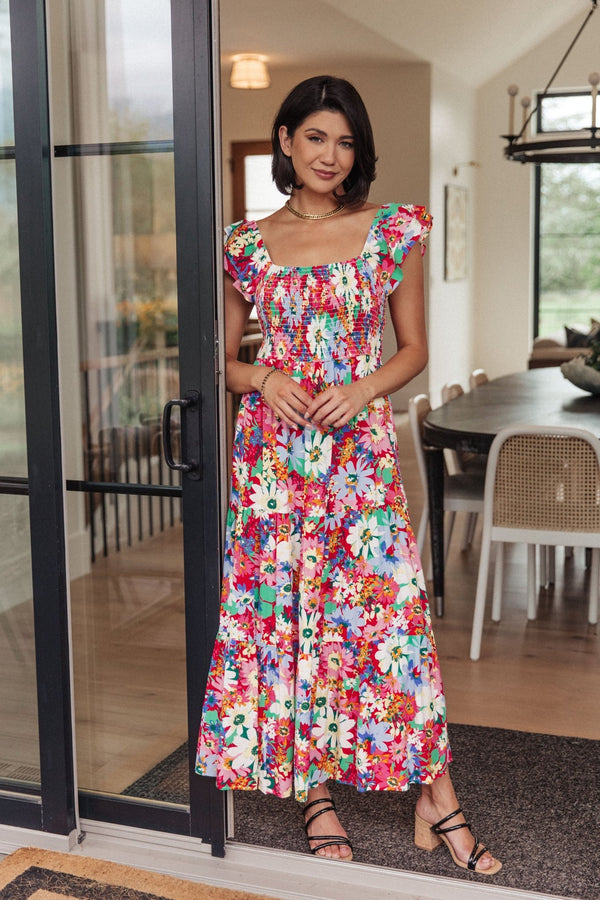 Walk in the Flowers Maxi Dress - Happily Ever Atchison Shop Co.