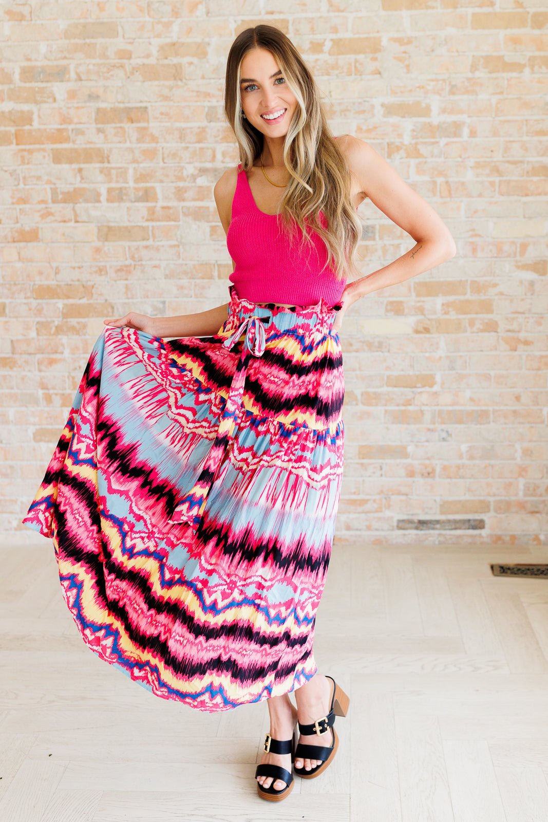 Watch Me Twirl Abstract Skirt - Happily Ever Atchison Shop Co.