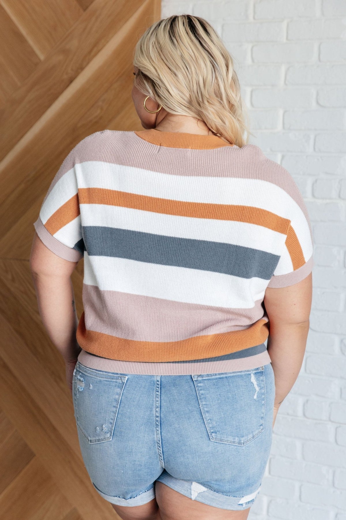 Whatever I Feel Like Striped Top - Happily Ever Atchison Shop Co.