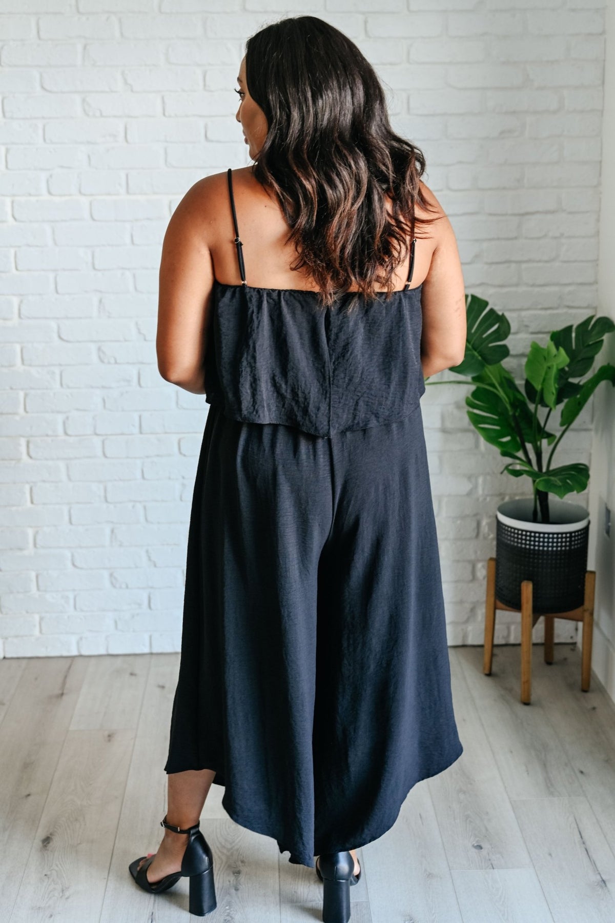 When All is Said and Done Spaghetti Strap Jumpsuit - Happily Ever Atchison Shop Co.