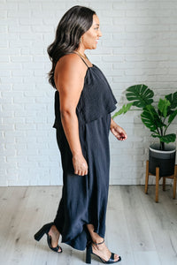 When All is Said and Done Spaghetti Strap Jumpsuit - Happily Ever Atchison Shop Co.