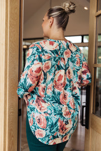 Whisked Away Floral Top - Happily Ever Atchison Shop Co.