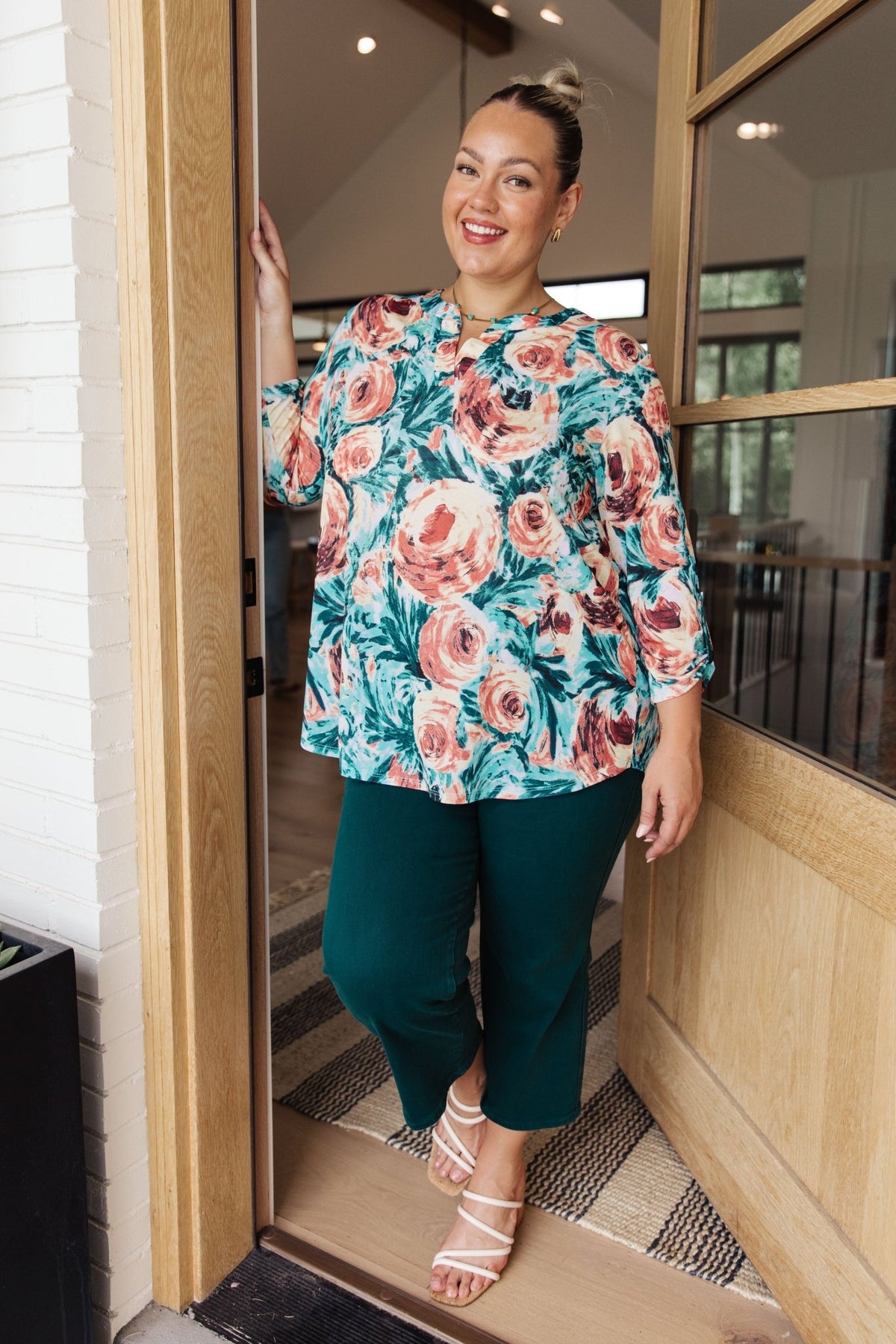 Whisked Away Floral Top - Happily Ever Atchison Shop Co.