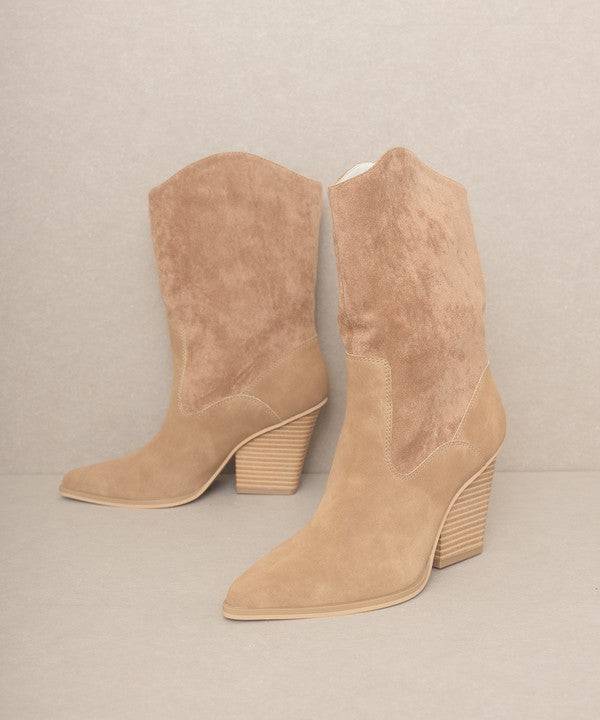OASIS SOCIETY Marseille - Loose Fit Western Boots - 1985 the VAULT Boutique