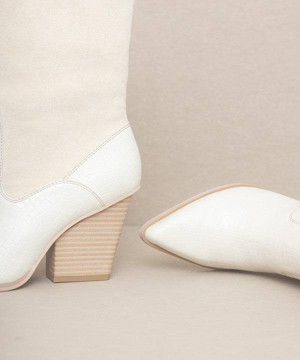 OASIS SOCIETY Marseille - Loose Fit Western Boots - 1985 the VAULT Boutique