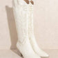 SAMARA-EMBROIDERY WESTERN KNEE HIGH BOOTS - 1985 the VAULT Boutique