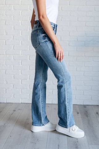 Alana Mid Rise Clean Bootcut Jeans - 1985 the VAULT Boutique