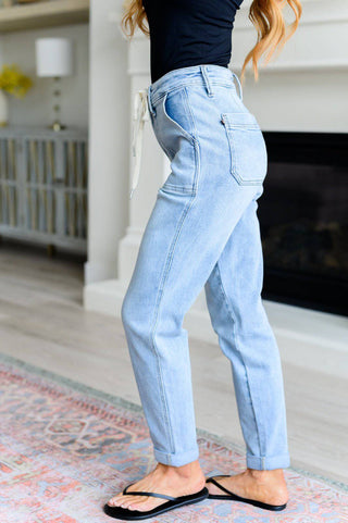 Cooper High Rise Vintage Denim Jogger - 1985 the VAULT Boutique