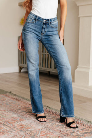 Genevieve Mid Rise Vintage Bootcut Jeans - 1985 the VAULT Boutique