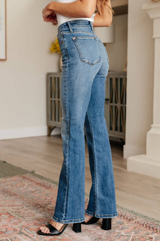 Genevieve Mid Rise Vintage Bootcut Jeans - 1985 the VAULT Boutique