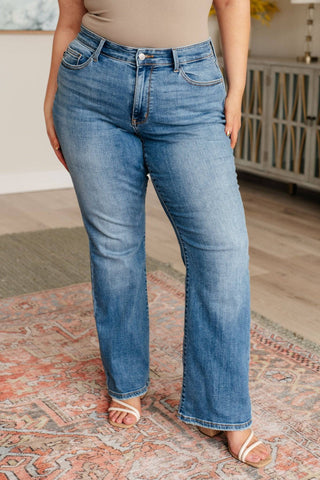 Genevieve Mid Rise Vintage Bootcut Jeans - 1985 the VAULT Boutique