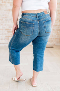 Hayes High Rise Wide Leg Crop Jeans - 1985 the VAULT Boutique