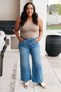 Hayes High Rise Wide Leg Crop Jeans - 1985 the VAULT Boutique