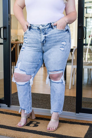 Rizzo High Rise Crop Straight Jeans - 1985 the VAULT Boutique