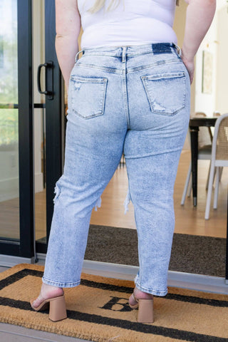 Rizzo High Rise Crop Straight Jeans - 1985 the VAULT Boutique