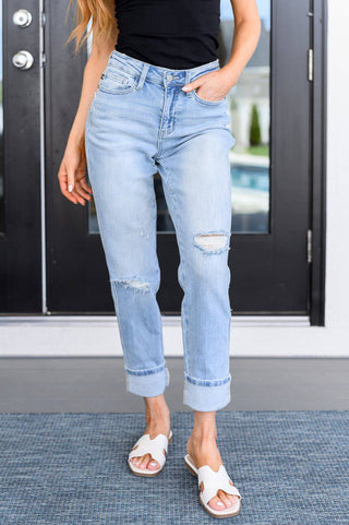 Sam Mid Rise Star Pocket Boyfriend Jeans - 1985 the VAULT Boutique