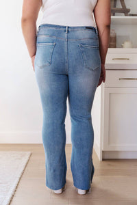 Jody Slim Flare Side Slit Jeans - 1985 the VAULT Boutique