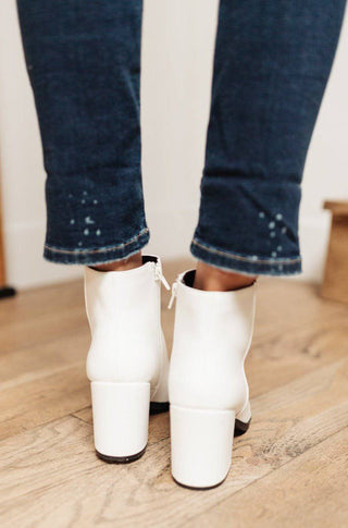 Amari Ankle Boots in White - 1985 the VAULT Boutique