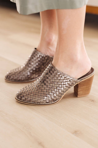 Walk With Me Woven Mules - 1985 the VAULT Boutique