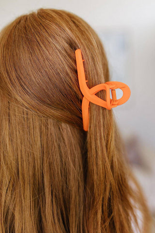 Claw Clip Set of 4 in Orange - 1985 the VAULT Boutique