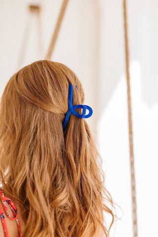 Claw Clip Set of 4 in Royal Blue - 1985 the VAULT Boutique