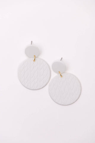 Falling Petals Earrings in Cream - 1985 the VAULT Boutique