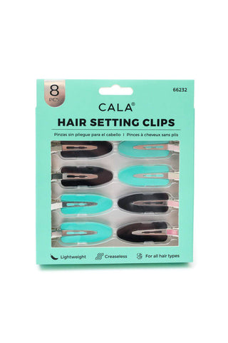 Hair Setting Clips in Teal - 1985 the VAULT Boutique