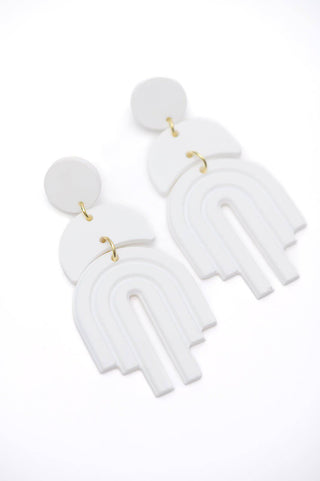 This Promise  Earrings in Cream - 1985 the VAULT Boutique