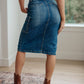 Always Be There Cargo Denim Skirt - 1985 the VAULT Boutique