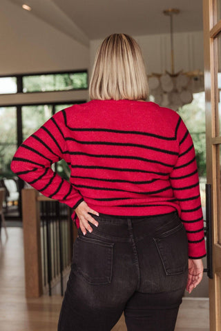 Are We There Yet? Striped Sweater - 1985 the VAULT Boutique