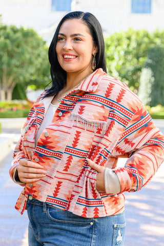 Breaking Free Western Print Jacket - 1985 the VAULT Boutique