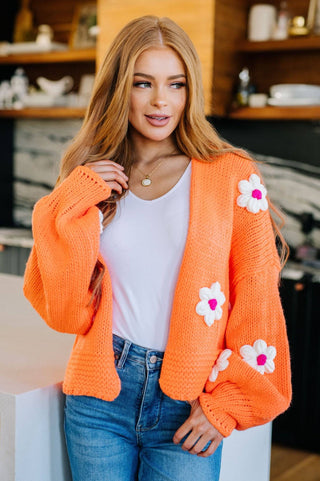 Bright Flower Child Floral Cardigan - 1985 the VAULT Boutique