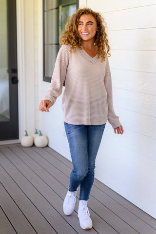 Calm In The Chaos V-Neck Sweater - 1985 the VAULT Boutique