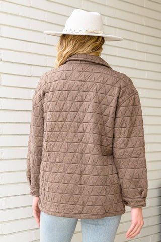 Coming Back Home Jacket in Mocha - 1985 the VAULT Boutique