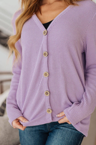 Dilly Dally Ribbed Cardigan - 1985 the VAULT Boutique